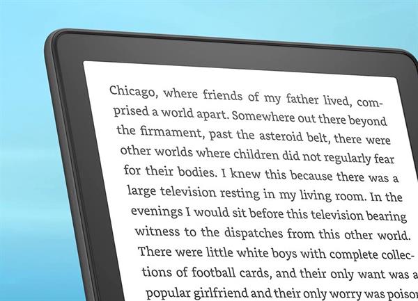 eBookReader Paperwhite 5 - 2021 ebogslæser eBook reader større skærm og mindre ramme